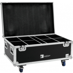 Roadinger Flightcase 8x LED IP PAR 7x10W RGBL TILBUD NU