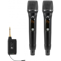 Omnitronic Set FAS TWO + 2x Dyn. Wireless Microphone 660-690MHz TILBUD NU