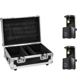 Eurolite Set 2x LED TSL-150 Scan COB + Case TILBUD NU