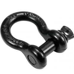 SAFETEX Shackle 19mm black with Screwbolt TILBUD NU