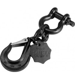 SAFETEX Universal HangUp-Unit 22cm black eloxal WLL2000kg TILBUD NU