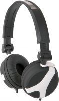 Stereo hovedtelefon QX40W god til børn og små hoveder, sort/hvid Stereo hovedtelefon QX40W god til børn og små hoveder, sort/hvid