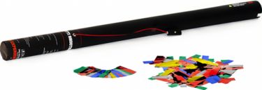 TCM FX Electric Confetti Cannon 80cm, multicolor metallic