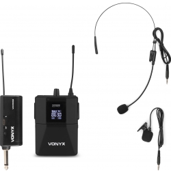 WM55B Trådløst Bodypack Mikrofon Plug-and-Play Sæt UHF TILBUD NU