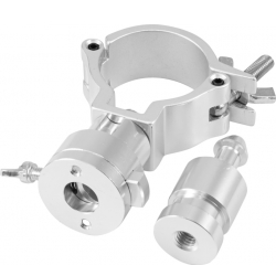 Eurolite TPZ-1 Clamp with TV spigot silver TILBUD NU