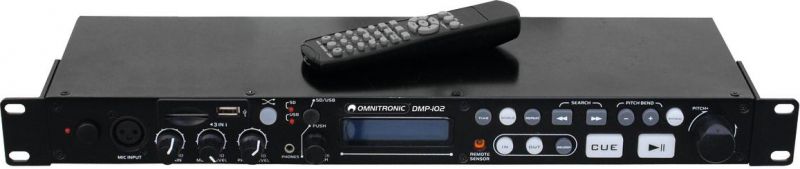 Omnitronic DMP-102 USB/SD Card Player