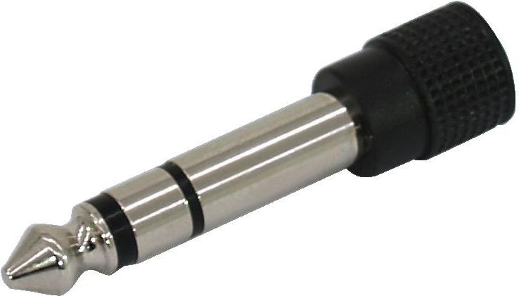 Omnitronic Adapter 6.35 Jack(M)/3.5(F) stereo 10x