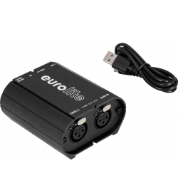 Eurolite USB/LAN-DMX 2x512ch Interface TILBUD NU