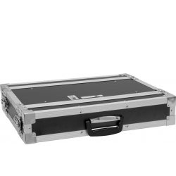 Roadinger Effect Rack CO DD, 1U, 24cm deep, black TILBUD NU