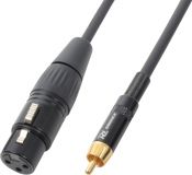 CX54-3 Cable XLR Female- RCA Male 3.0m
