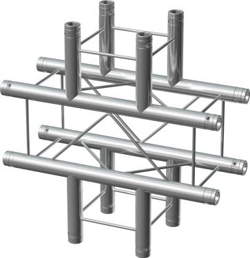 P24-C41 Deco Truss 4-way X junction