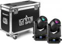 IGNITE120 LED Spot 120W Moving Head Set 2pcs in Flightcase