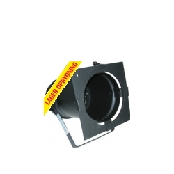 PAR36 langt chassis, chrom TILBUD NU enhed lampe lang krom