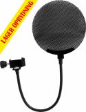 Mikrofon Tilbehør, Omnitronic Microphone-Pop Filter metal, black