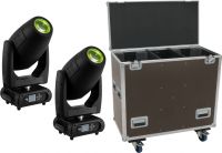 Futurelight Set 2x DMH-300 CMY Moving-Head + Case