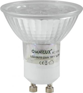 Omnilux GU-10 230V 18 LED UV active