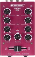 DJ Equipment, Omnitronic GNOME-202 Mini Mixer red