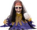 Black Light, Europalms Halloween Figure Fortune Teller, animated 50cm