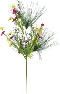 Udsmykning & Dekorationer, Europalms Wild Flower Spray, artificial, Pink