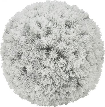 Europalms Pine ball, flocked, 30cm