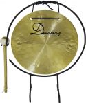 Musikkinstrumenter, Dimavery Gong, 25cm with stand/mallet