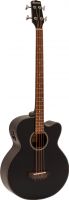 Bass guitars, Dimavery AB-450 Acoustic Bass, black