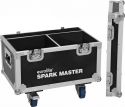 Product Cases, Roadinger Flightcase 2x Spark Master with wheels