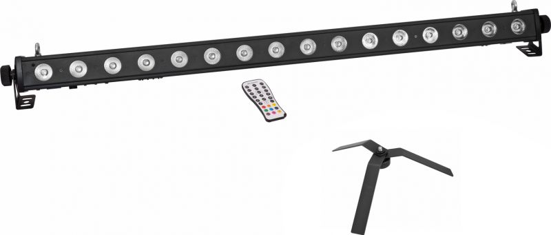 Eurolite Set LED PIX-16 QCL Bar + FS-4 Floorstand, Steel, black