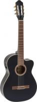 Dimavery CN-600E Classical guitar, black