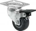 Brands, Roadinger Swivel Castor 50mm grey with brake