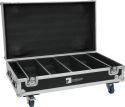 Product Cases, Roadinger Flightcase 4x AKKU BAR-6 QCL with charging function