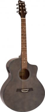 Dimavery STW-50 Western Guitar,brown