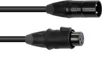 Eurolite DMX cable EC-1 IP65 3pin 10m bk