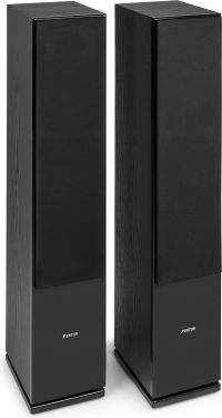 SHF80B Tower Speaker Set 3x 6.5” Black