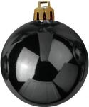 Christmas Decorations, Europalms Deco Ball 7cm, black 6x
