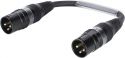 Sortiment, SOMMER CABLE Adaptercable XLR(M)/XLR(M) 0.15m bk