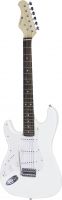 Guitar, Dimavery ST-203 E-Guitar LH, white