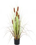 Kunstige planter, Europalms Bulrush, artificial plant, 120cm