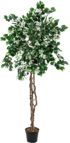 Europalms Bougainvillea, artificial plant, white, 180cm