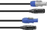 SOMMER CABLE Combi Cable DMX PowerCon/XLR 10m