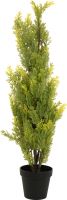 Kunstige planter, Europalms Cypress, Leyland, artificial plant, 90cm