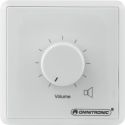 Professional installation, Omnitronic PA Volume Controller, 5 W mono wh