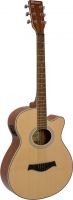 Musical Instruments, Dimavery AW-400 Western guitar, nature