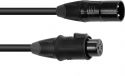 Eurolite DMX cable EC-1 IP65 3pin 15m bk