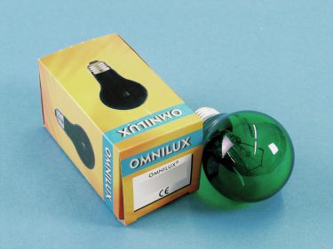 Omnilux A19 230V/25W E-27 green