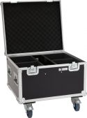 Product Cases, Roadinger Flightcase 4x LED IP PAR 7x8W QCL/7x9W SCL with wheels
