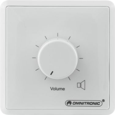 Omnitronic PA Volume Controller, 5 W mono wh