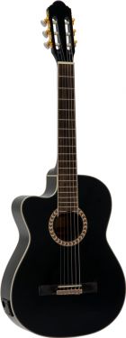 Dimavery CN-600L Classical guitar, black