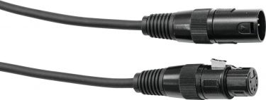 Eurolite DMX cable XLR 5pin 5m bk