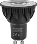 Assortment, Omnilux GU-10 230V COB 5W LED 1800-3000K dim2warm